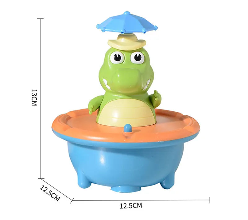 Fountain Crocodile Toy dimensions