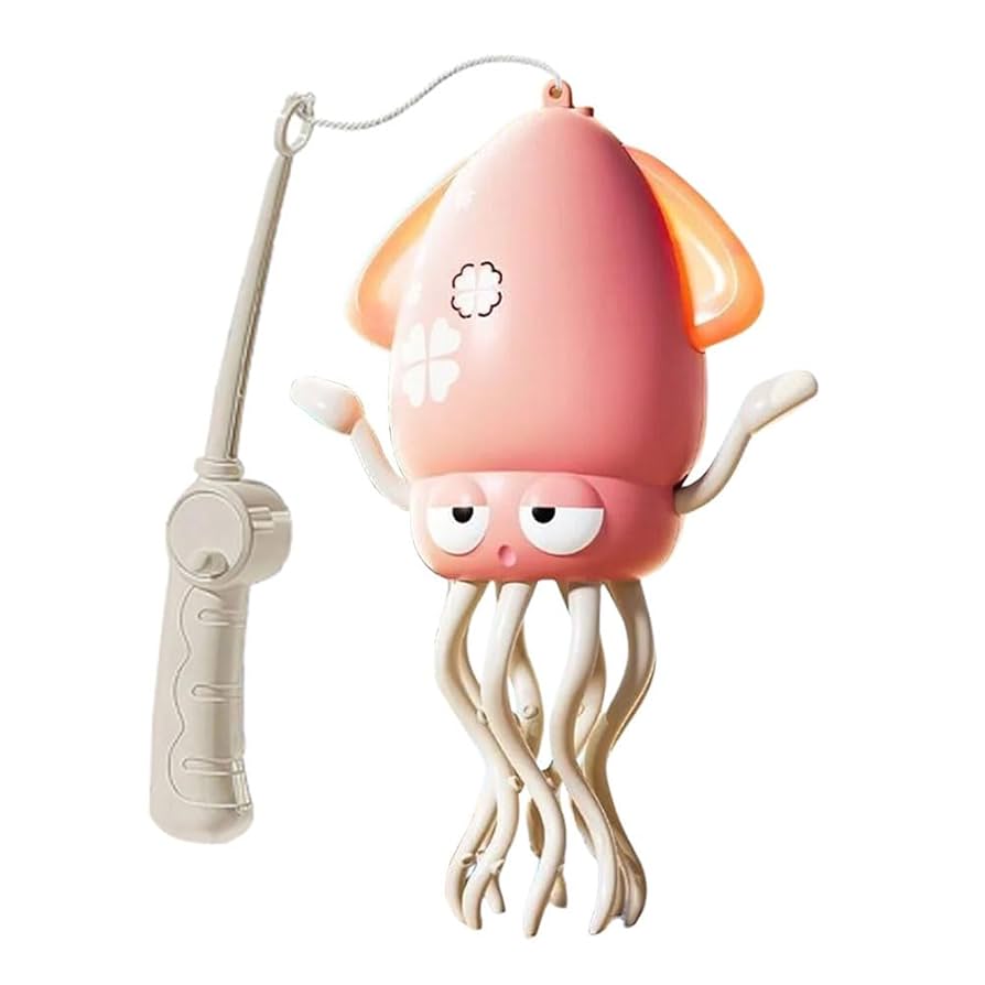 Pink Dancing Octopus Toy