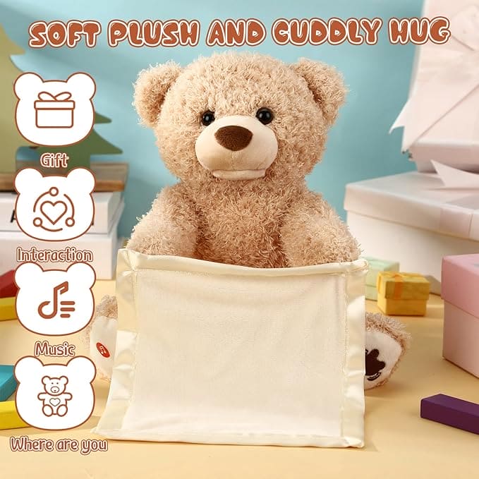 Peek-A-Boo Teddy Bear