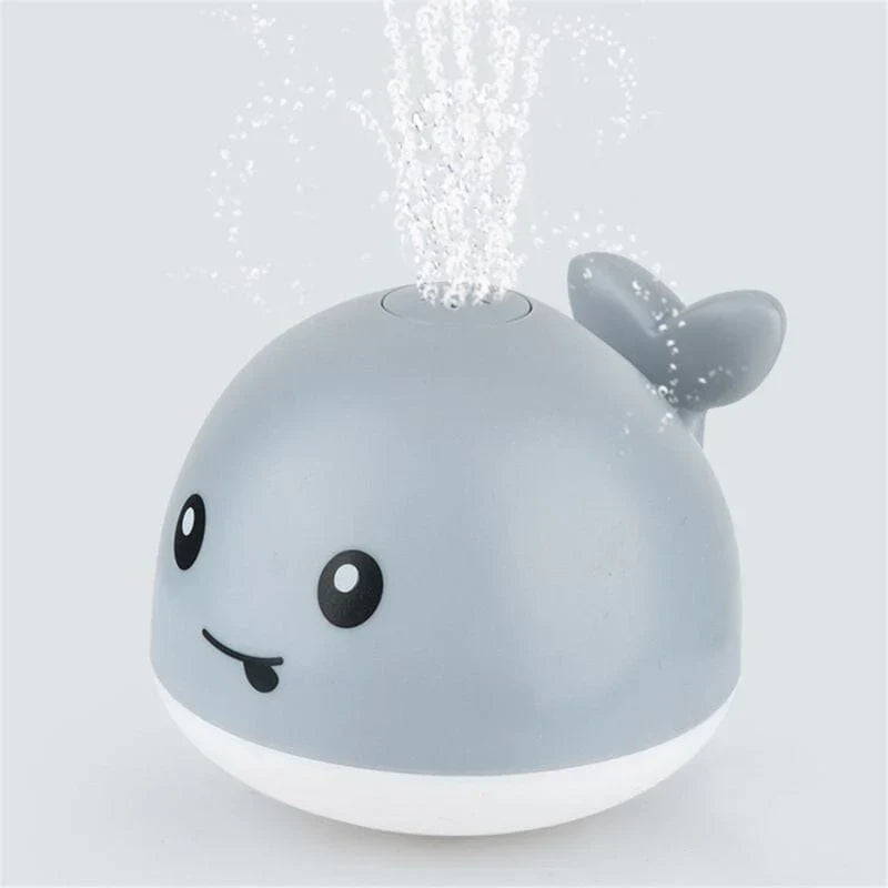 Gray Shower Whale Toy