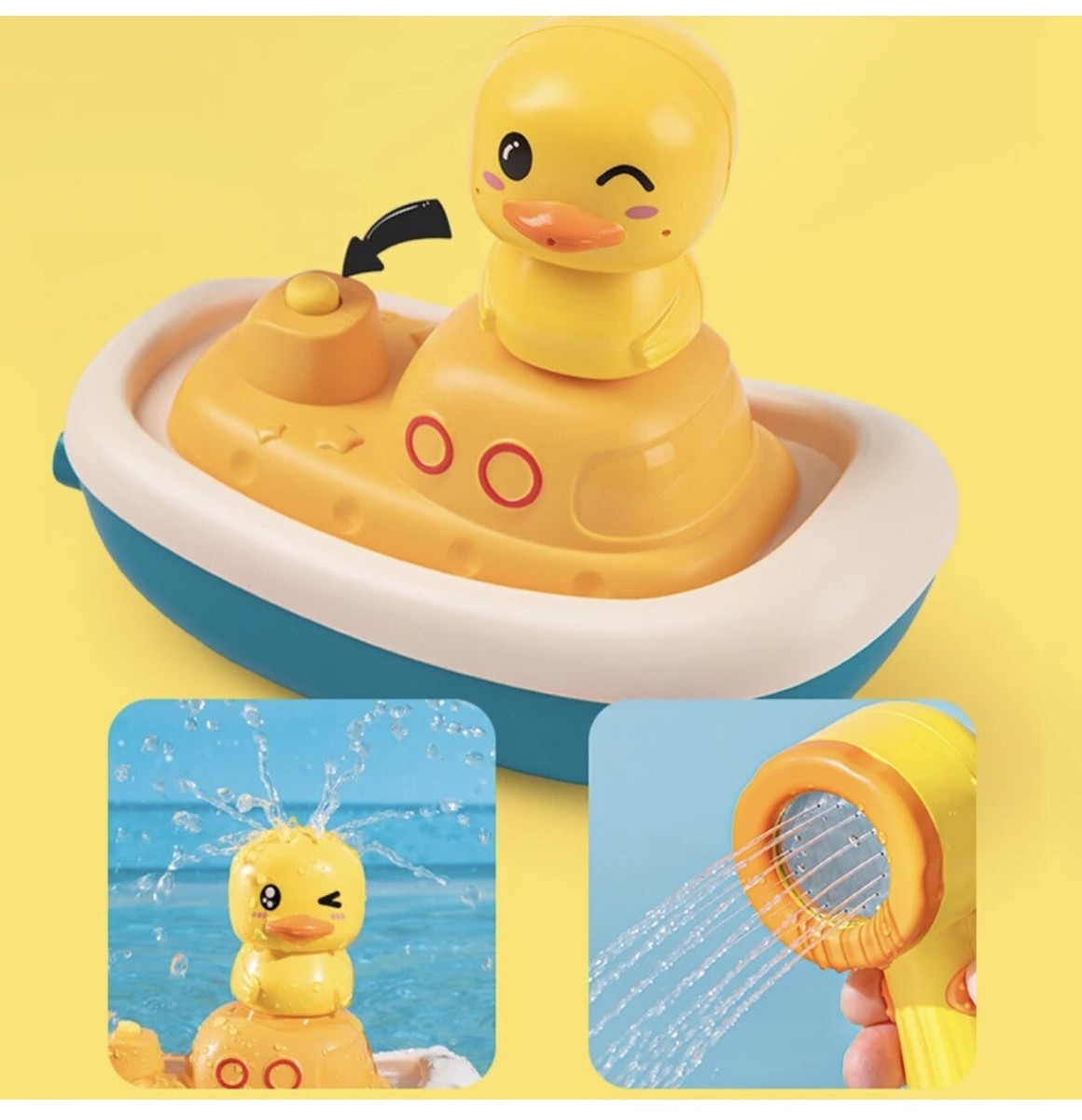 Electric Water Duck Toy