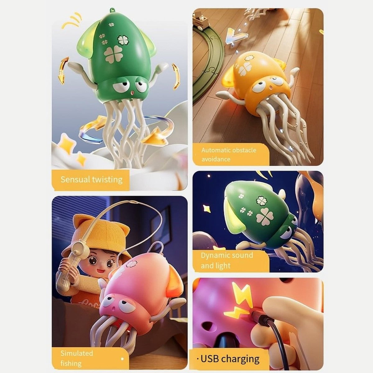 Dancing Octopus Toy